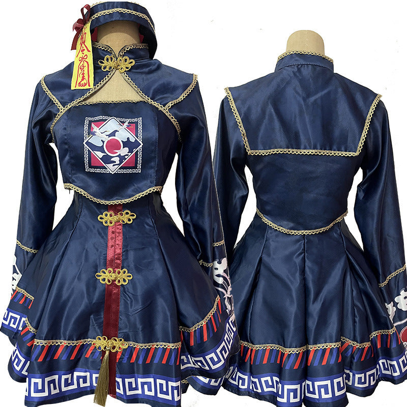 Zombie Lolita Maid Costume for Women, costume photo 2