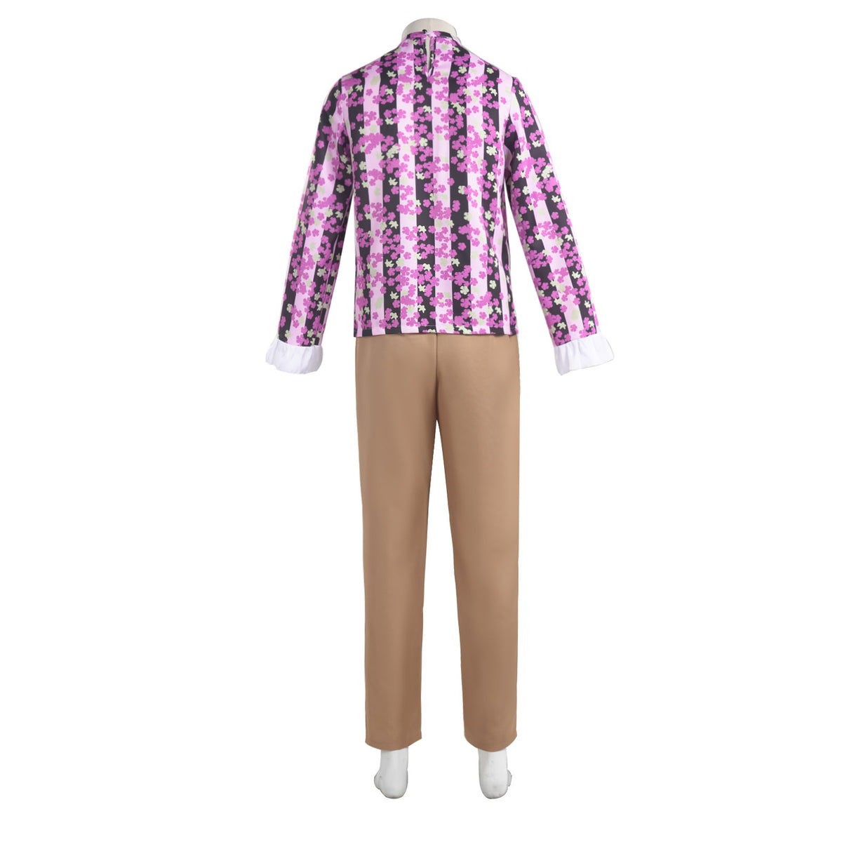 Willy Wonka Chocolate Factory Tuxedo Costume Adult Halloween Cosplay Set