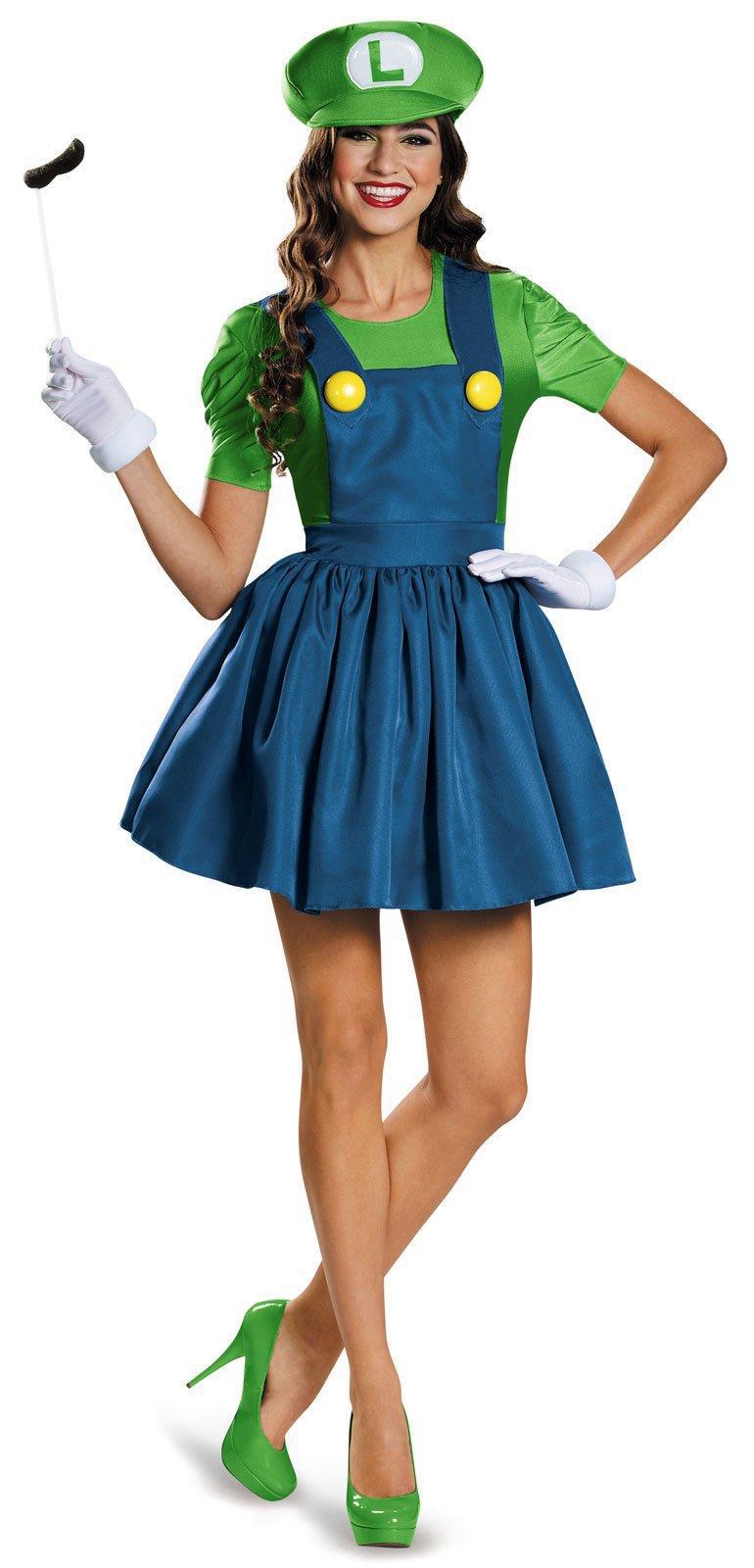 Plumber Costume for Women, product photo 6 on a white background