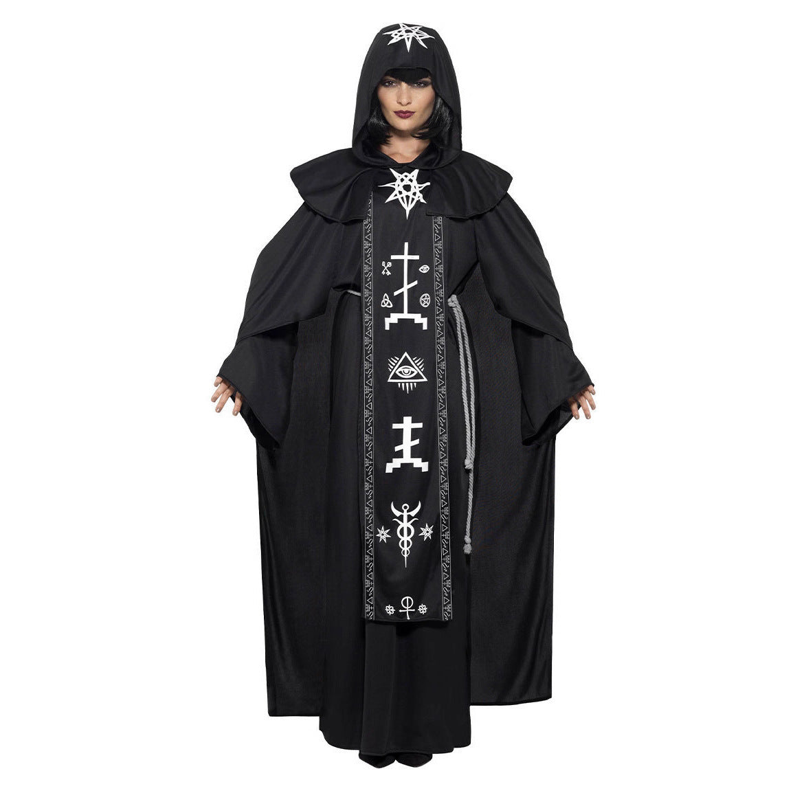 Wizard Robe for Kids and Adults, product photo 2 on a white background