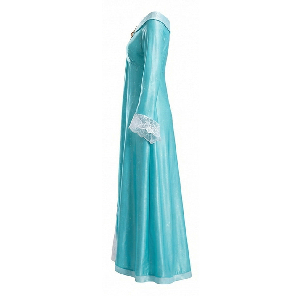 Super Mario Rosalina Costume Women Galaxy Princess Dress Halloween Cosplay