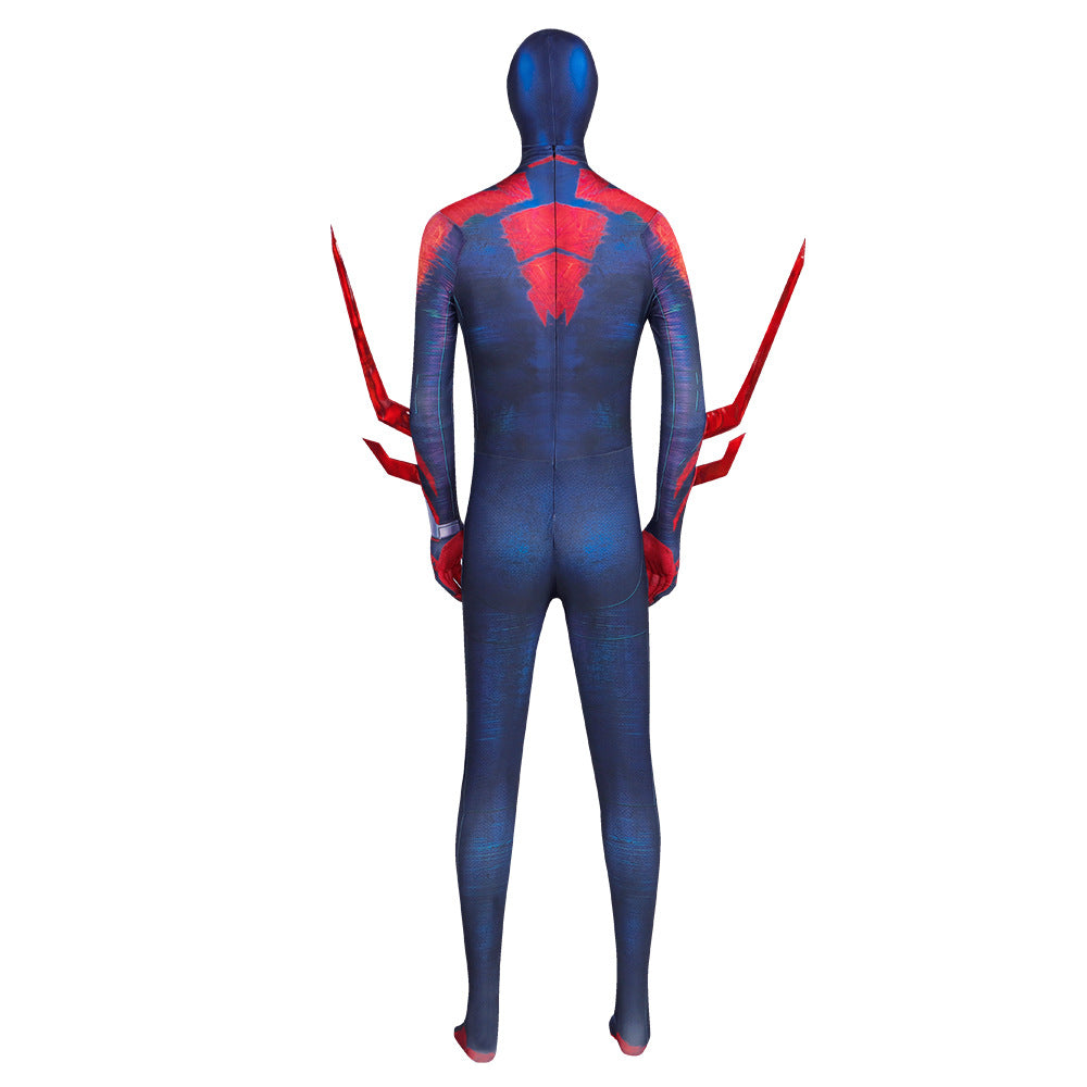 Futuristic Hero Jumpsuit Costume for Adults, product photo 3 on a white background
