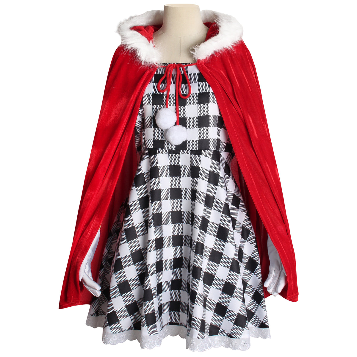 Cindy Lou Who Costume Kids Adult Christmas Holiday Cosplay Outfit