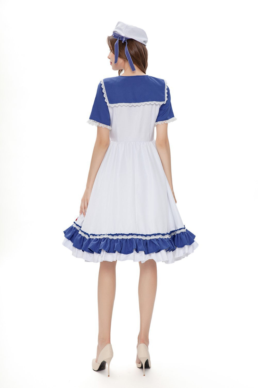 Alice Lolita Maid Costume Women Halloween Cosplay Anime Dress