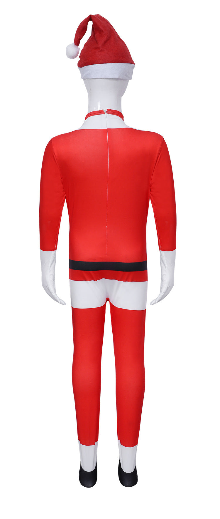 Santa Claus tight jumpsuit men's role-playing costume
