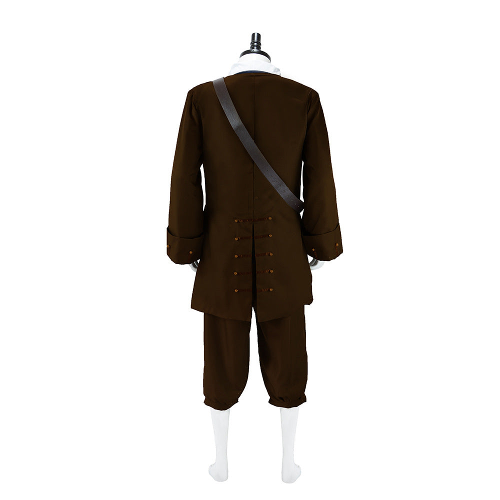 Pirates of the Caribbean Jack Sparrow Costume Adult Halloween Cosplay – photo 4