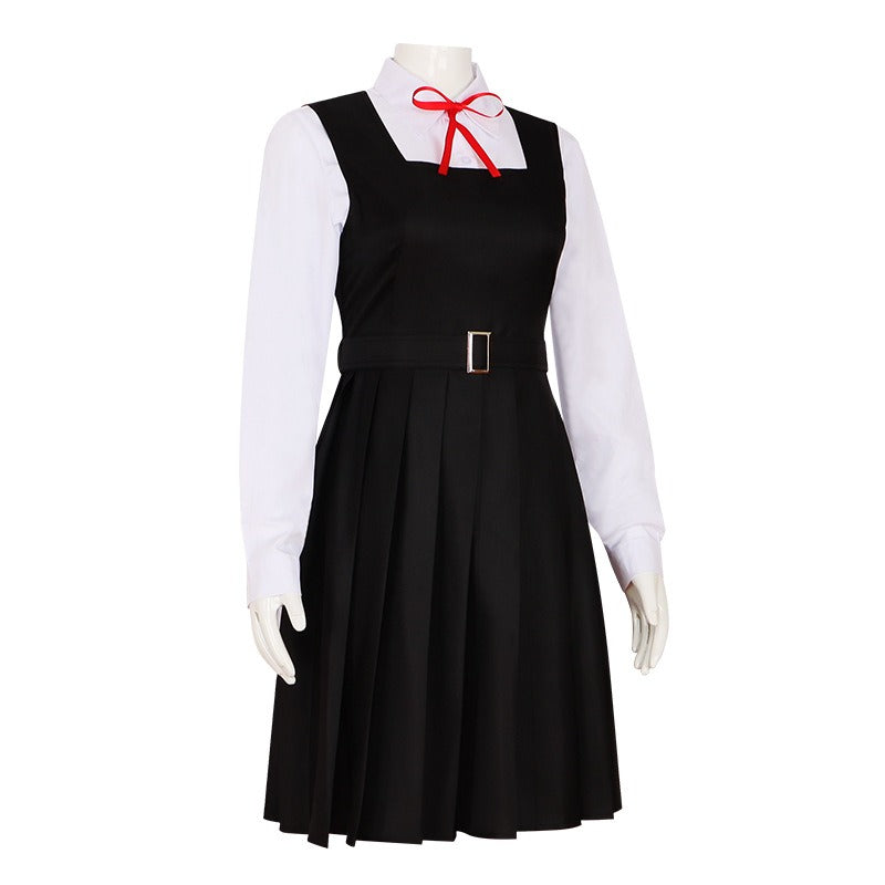 Chainsaw Man Asa Mitaka School Uniform Cosplay Adult Halloween