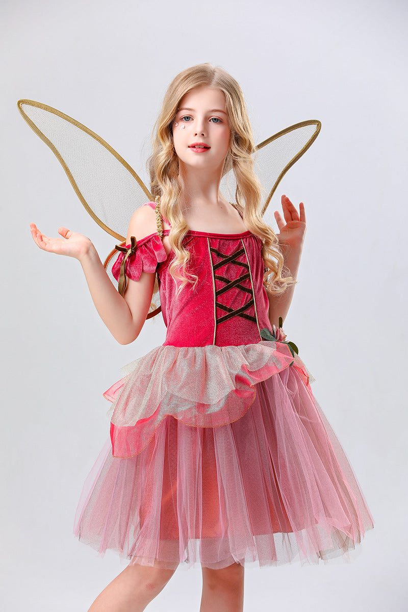 Firefly Fairy Princess Dance Costume for Girls, costume photo 6