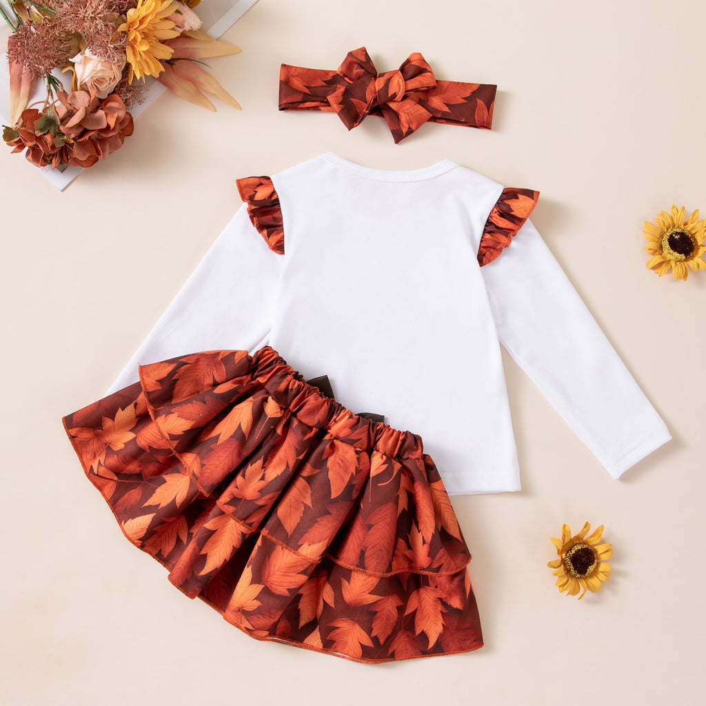 Maple Leaf Costume for Girls, costume photo 2