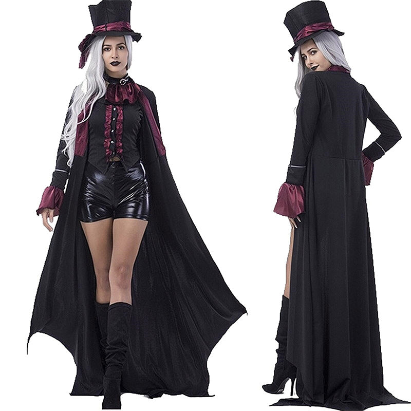 Gothic Vampire Warrior Costume for Men and Women, costume photo 3