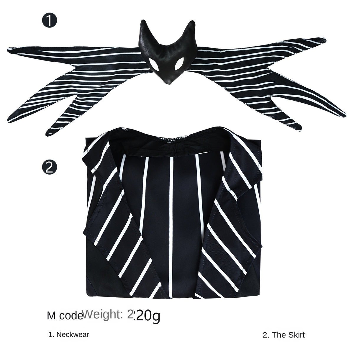 Christmas Eve Scar cosplay costume Jack Skellington Halloween costume