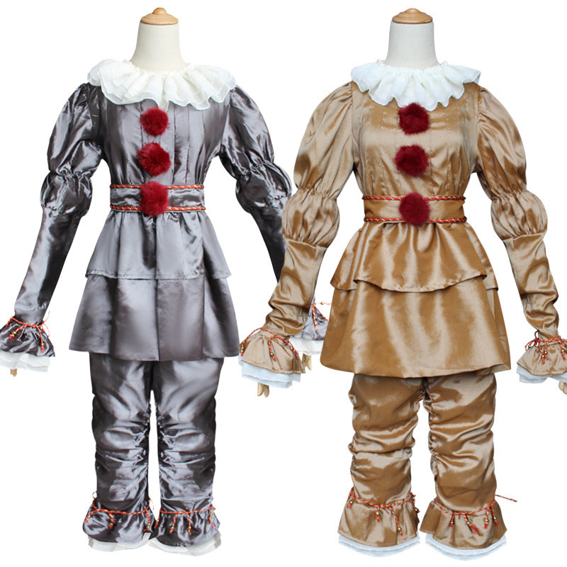 Horror Clown Costume for Adults, costume photo 4