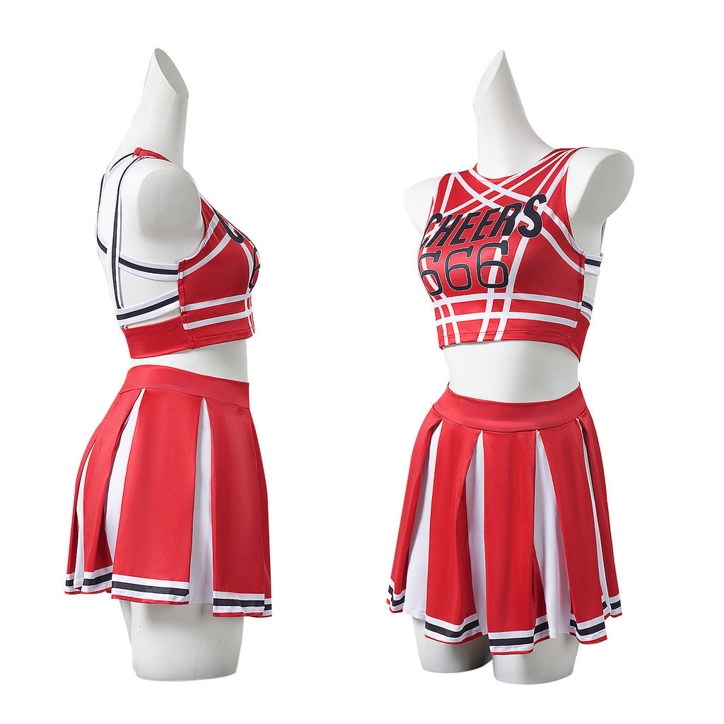 Cheerleader Costume Women Halloween Cosplay Football Outfit – photo 5