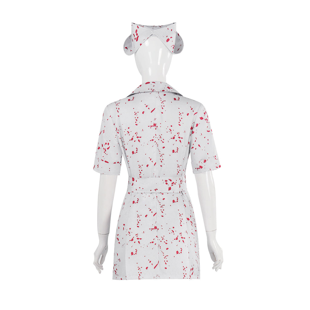 Silent Hill 2 Nurse Costume for Adults, product photo 5 on a white background