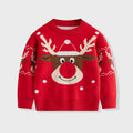 Children's cartoon Christmas baby base pullover sweater