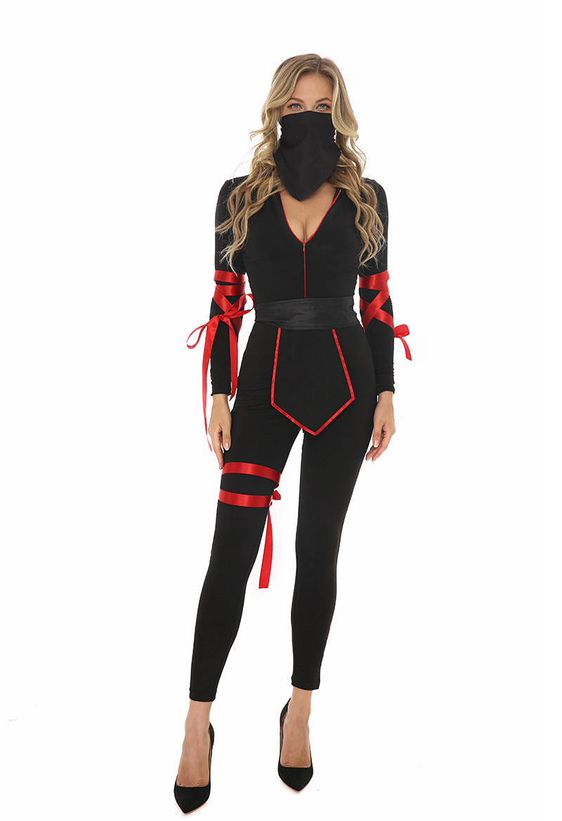 Ninja Samurai Onesie for Couples, product photo 2 on a white background