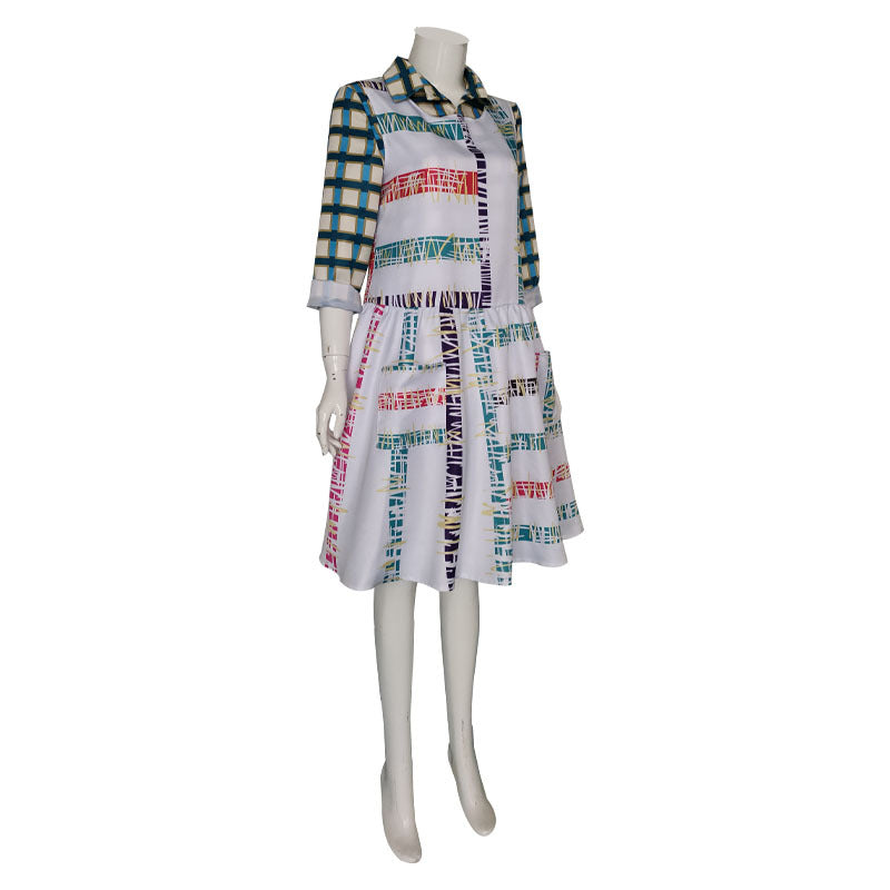 80s Retro Costume for Women, product photo 4 on a white background