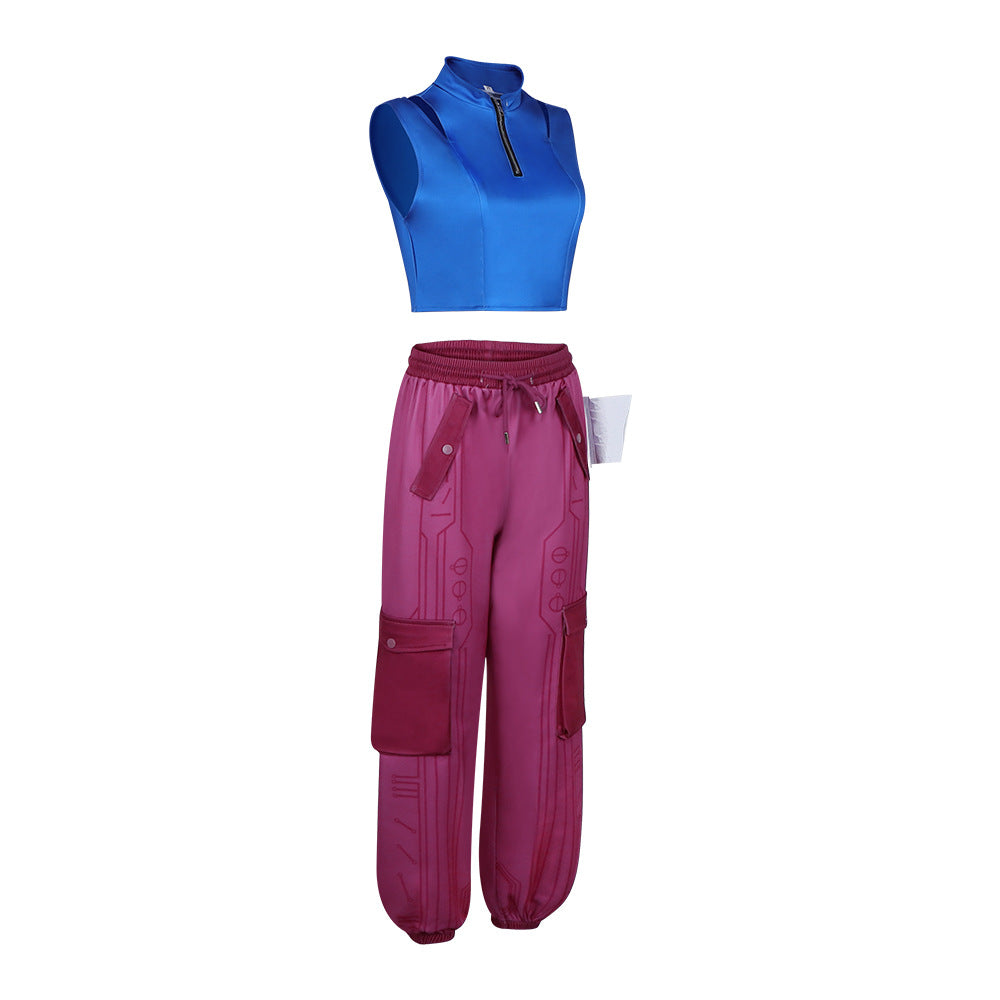 Zombie High School Addison Costume for Adults, product photo 3 on a white background