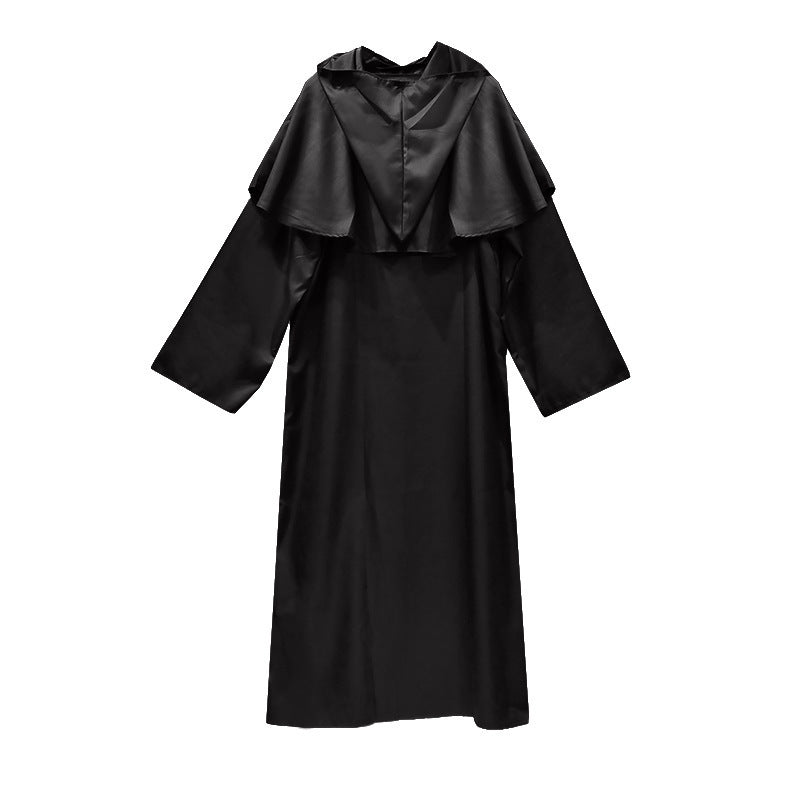 Medieval Monk Priest Robe Costume Adult Halloween Cosplay Wizard – photo 5