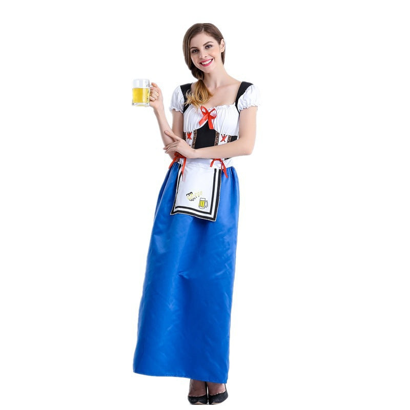 Oktoberfest Beer Festival Costume for Women, product photo 3 on a white background