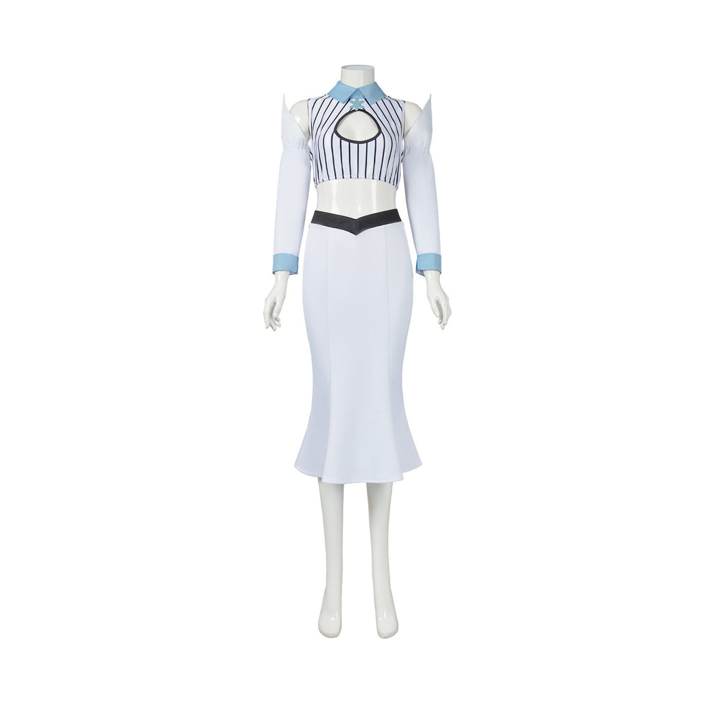 Orihime Inoue Cosplay Costume Sexy White Shirt Skirt Suit Halloween Carnival Costume