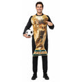 World Cup Fan Costume Cosplay Party Outfit with Trophy Replica, Match Viewing Accessories – World Cup Trophy