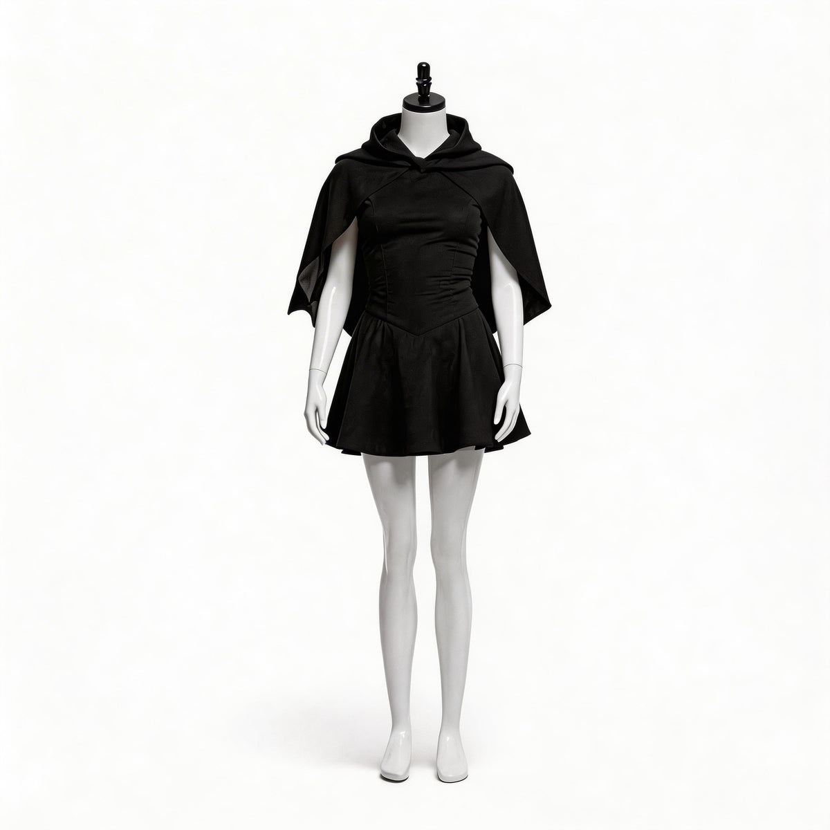 Ghost Face Horror Costume for Women, product photo 2 on a white background
