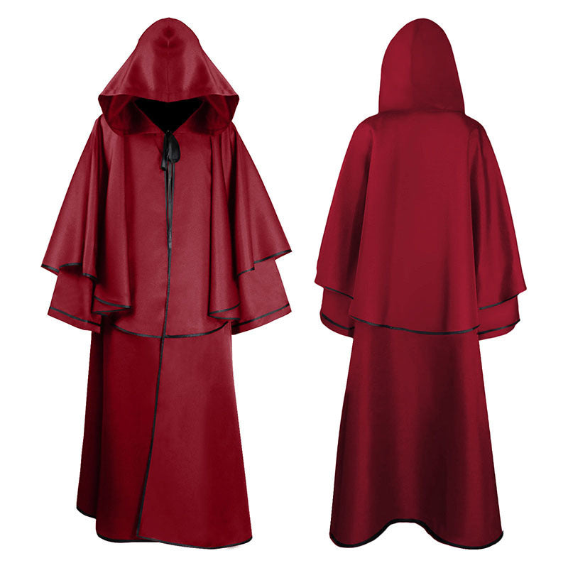 Medieval Monk Robe for Adults, product photo 2 on a white background