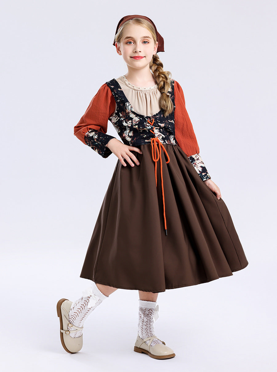 Little Match Fairy Tale Costume for Girls, costume photo