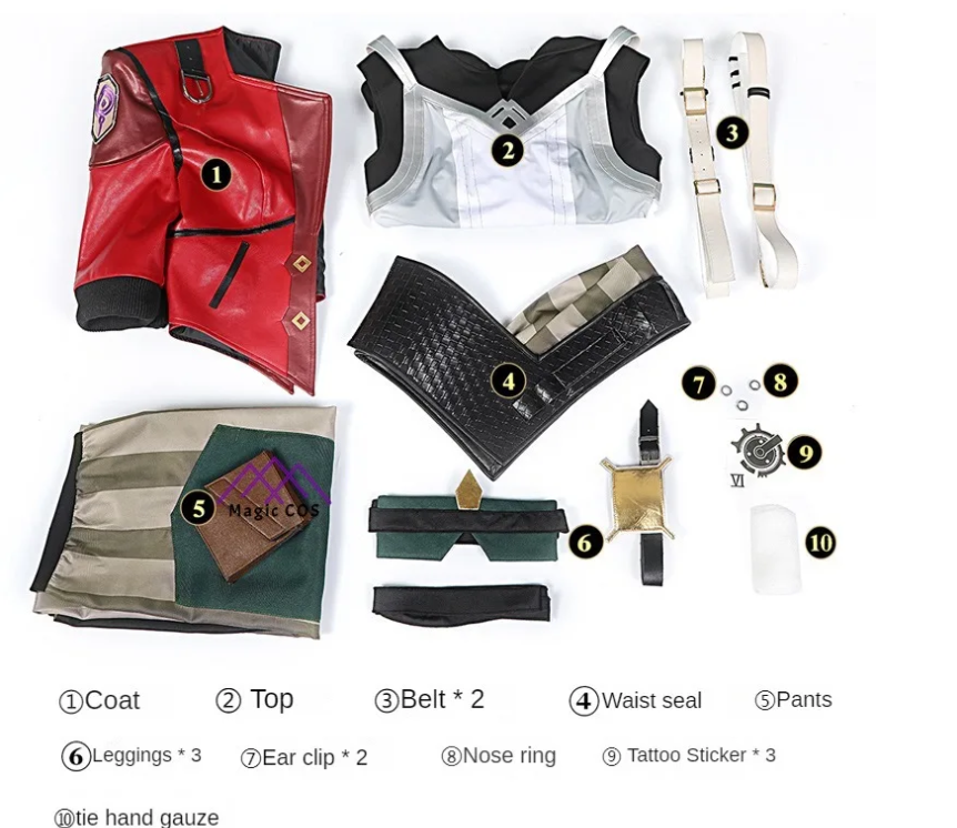 Street Brawler Heroine Costume for Women, costume photo 5