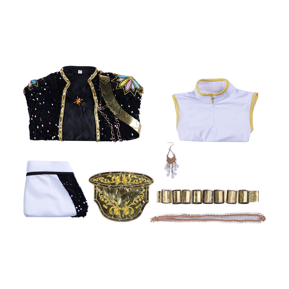 K-Pop Group Rumi Costume for Girls, product photo 4 on a white background