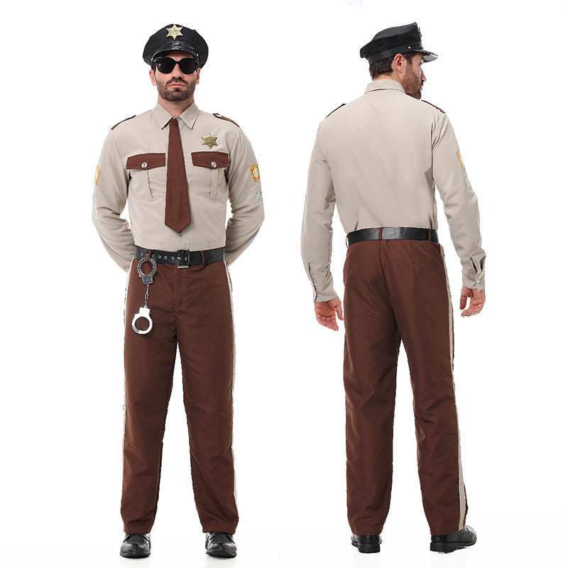 Police Chief Costume for Kids and Adults, product photo 5 on a white background