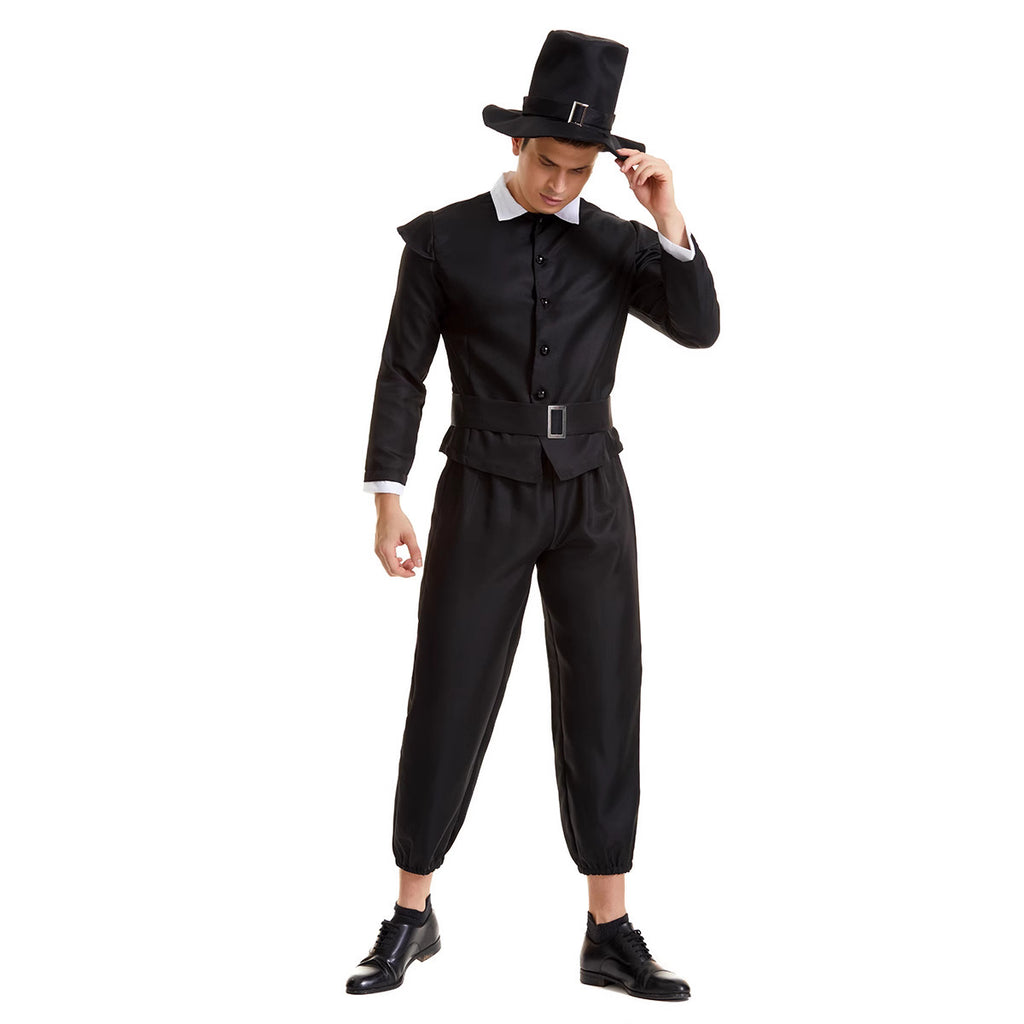 Hunter Rogue Costume for Adults, product photo 4 on a white background