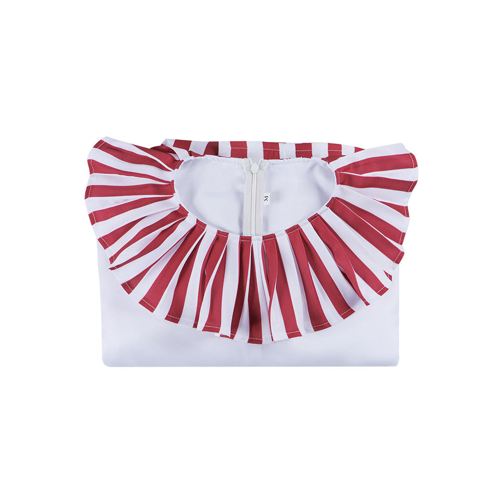 Cornfield Clown Costume for Adults, product photo 6 on a white background