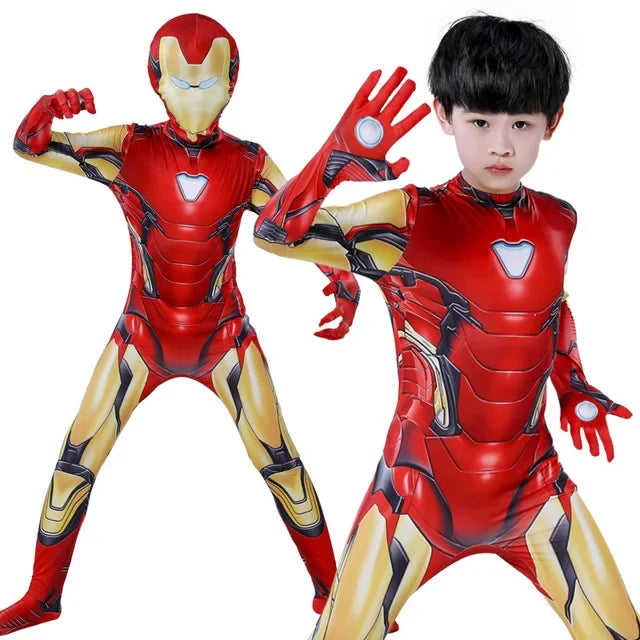 Armored Hero Costume for Kids and Adults, costume photo