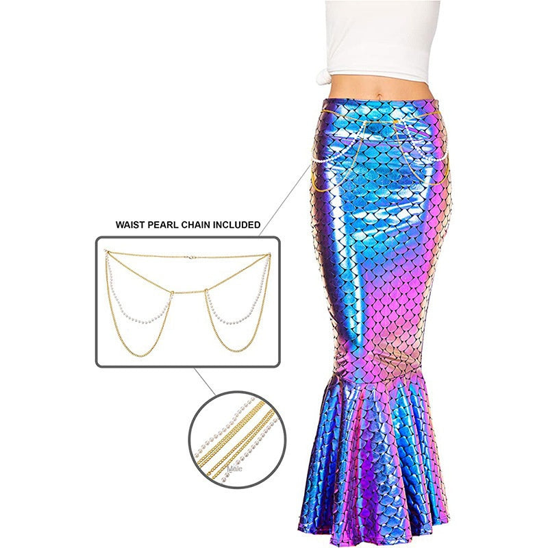 Mermaid Costume for Women, product photo 4 on a white background