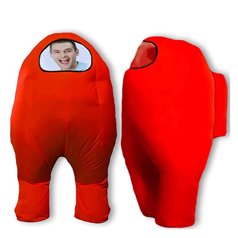 Inflatable Children's Space Suit Inflatable Costume Adult Halloween Werewolf Kill Amongus Space Kill Costume