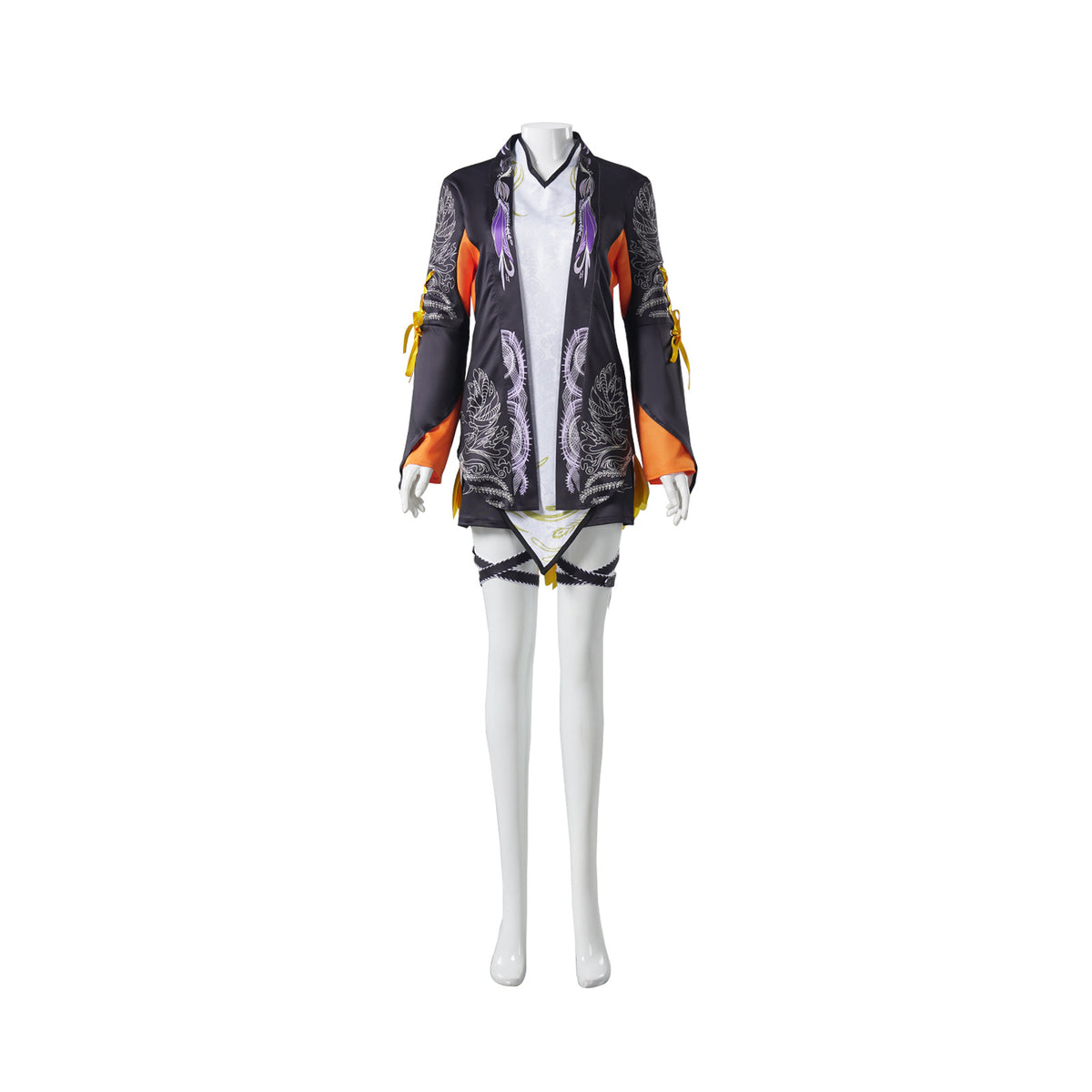 Halloween Costume Cosplay Iron Fist Ling Xiaoyu Style Outfit Cosplay Anime Character Role Play Ling Xiaoyu