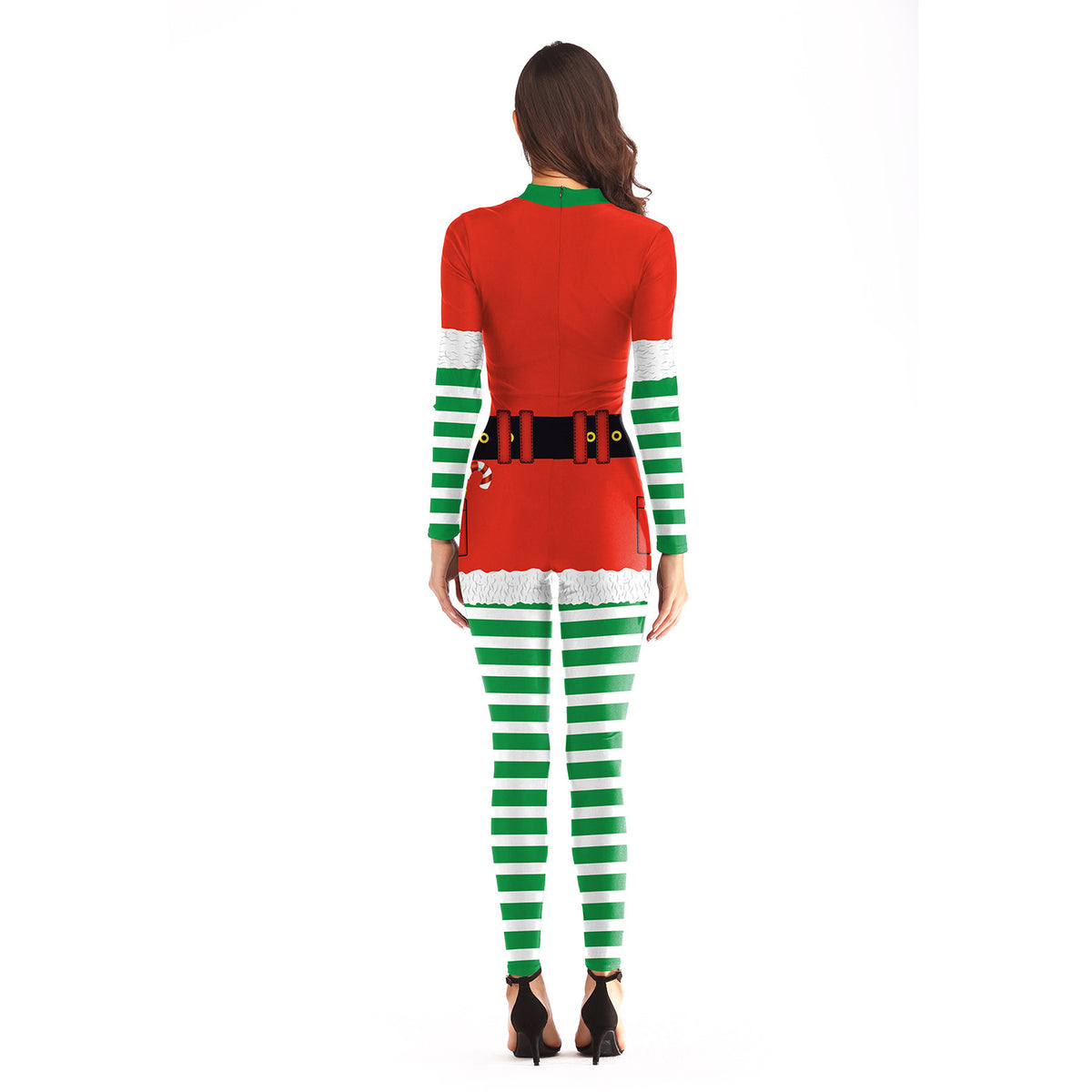 Santa Claus Costume for Women, product photo 2 on a white background