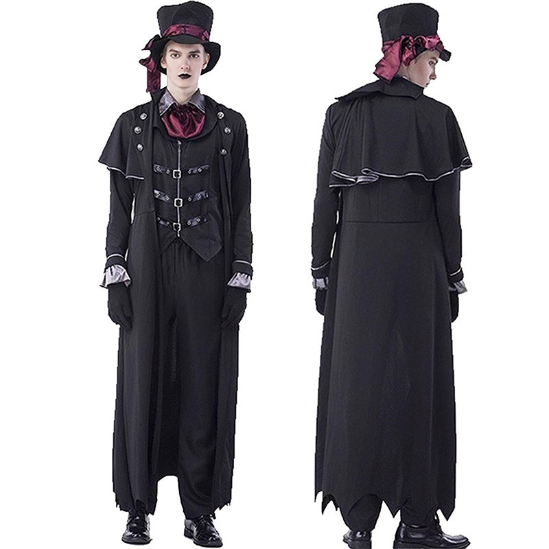 Gothic Vampire Warrior Costume for Men and Women, costume photo 2