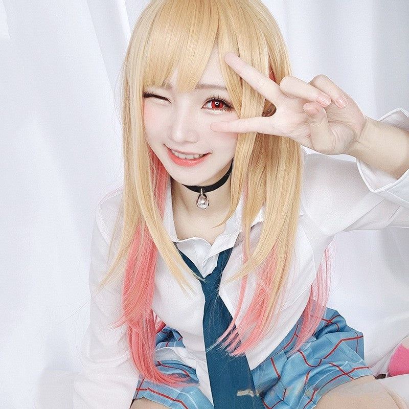 Marin Kitagawa Costume Women JK School Uniform Wig Anime Halloween Cosplay S-XL – photo 2