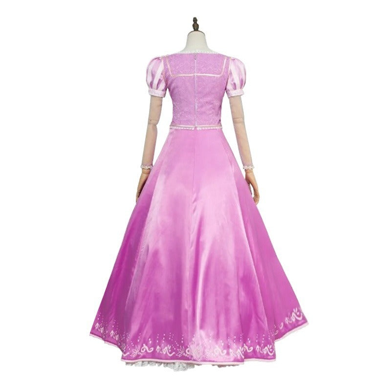 Long Hair Princess Costume for Women, product photo 2 on a white background