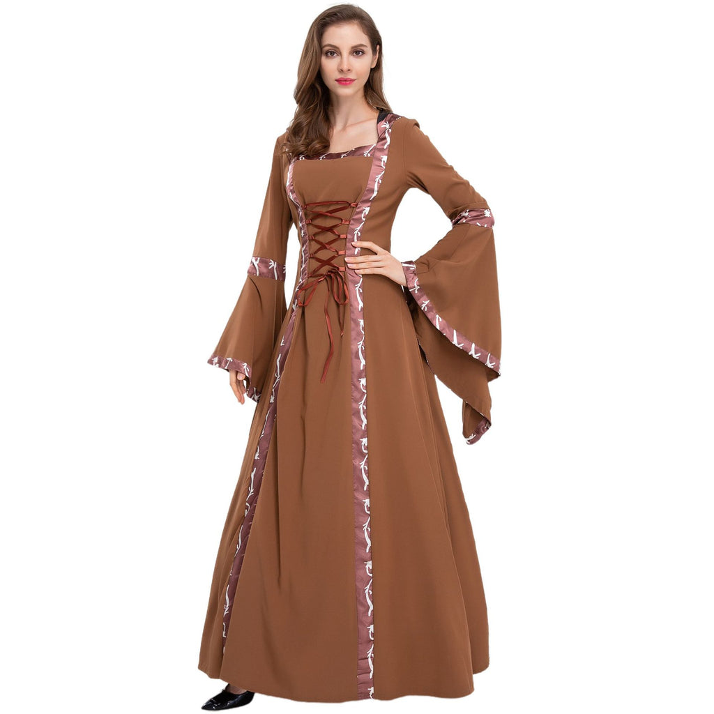 Witch Costume for Women, front view on a white background