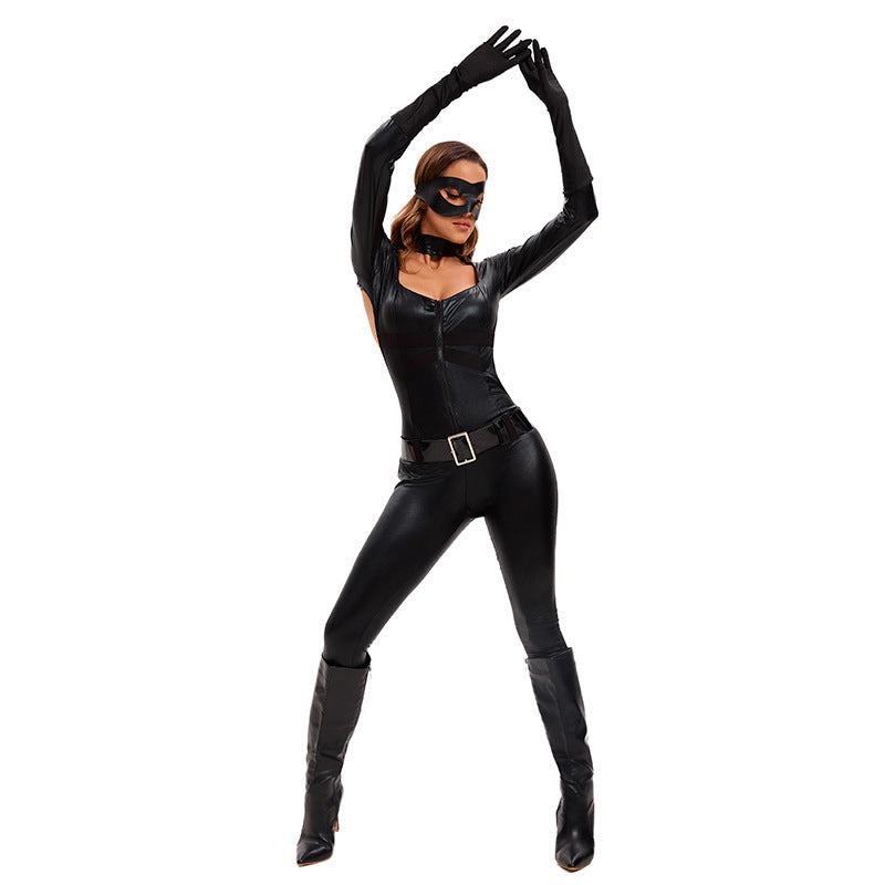 Cat Burglar Costume for Women, product photo 3 on a white background