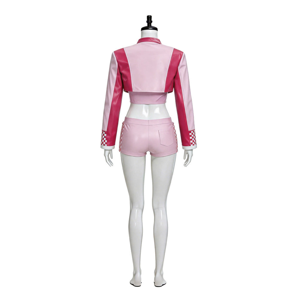 Princess Peach Costume Women Super Mario Pink Dress Cosplay Halloween Outfit – photo 5