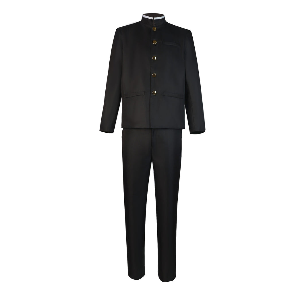Anime Psychic School Uniform for Adults, front view on a white background
