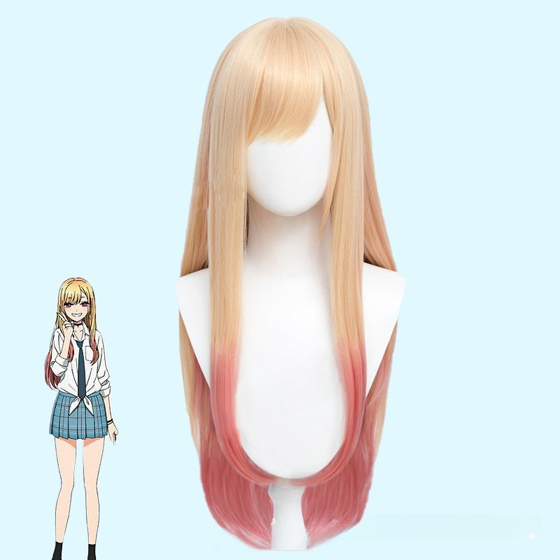 Marin Kitagawa Costume Women JK School Uniform Wig Anime Halloween Cosplay S-XL