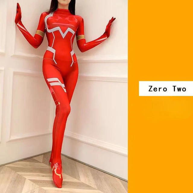 Evangelion Asuka Langley Cosplay Bodysuit Adult Halloween Anime
