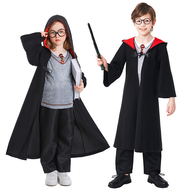 Wizard Witch Robe Cape Costume Adult Halloween Cosplay Festival – photo 5