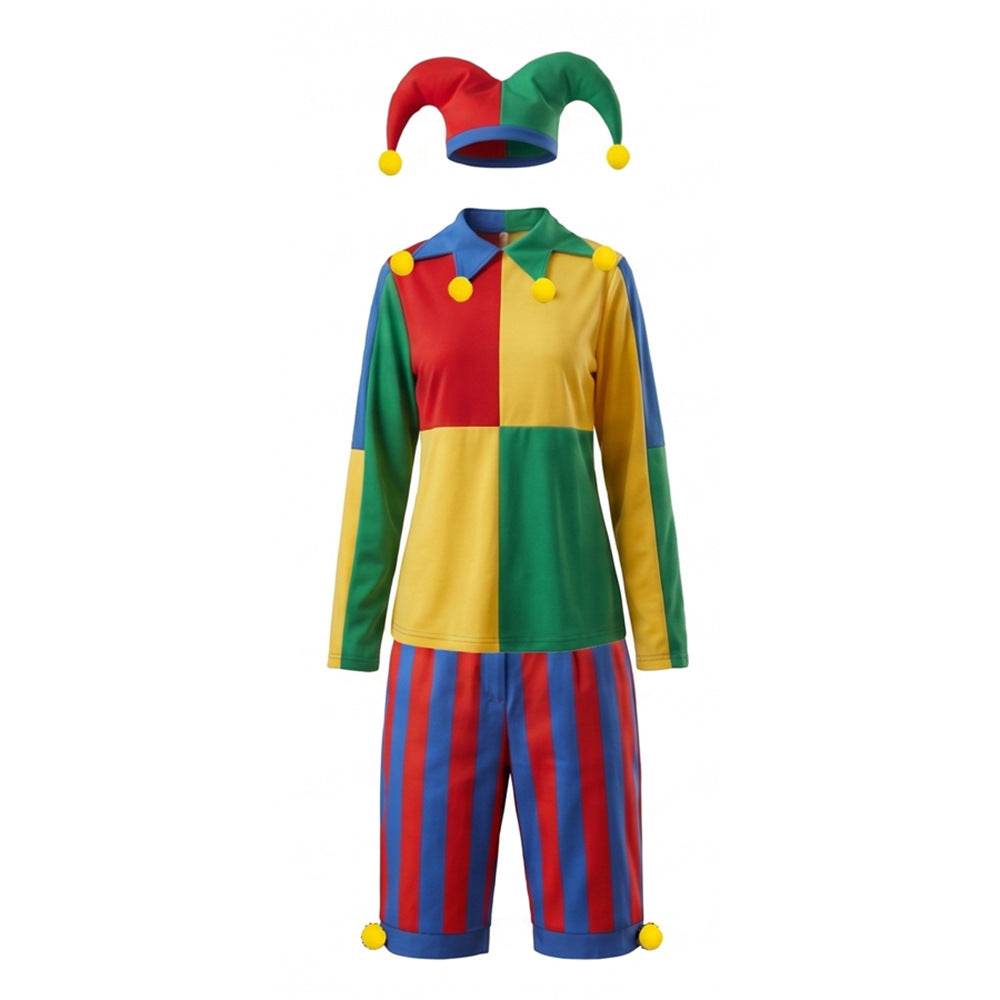 Nightmare Clown Costume for Women, product photo 6 on a white background